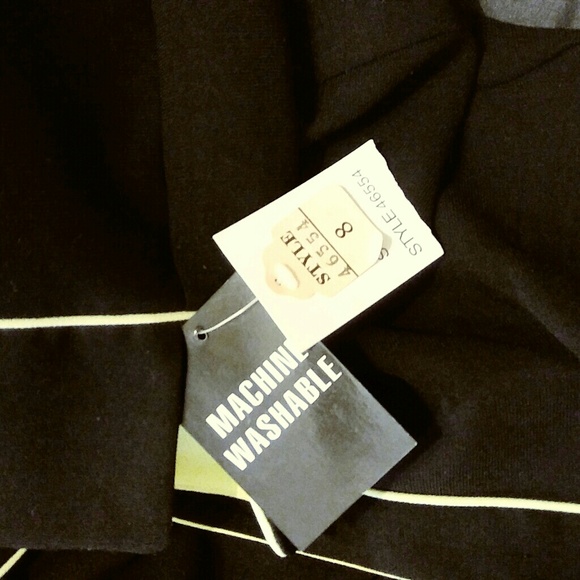 NWT Studio 1 Black & Yellow Blazer Size 8 - Picture 6 of 8